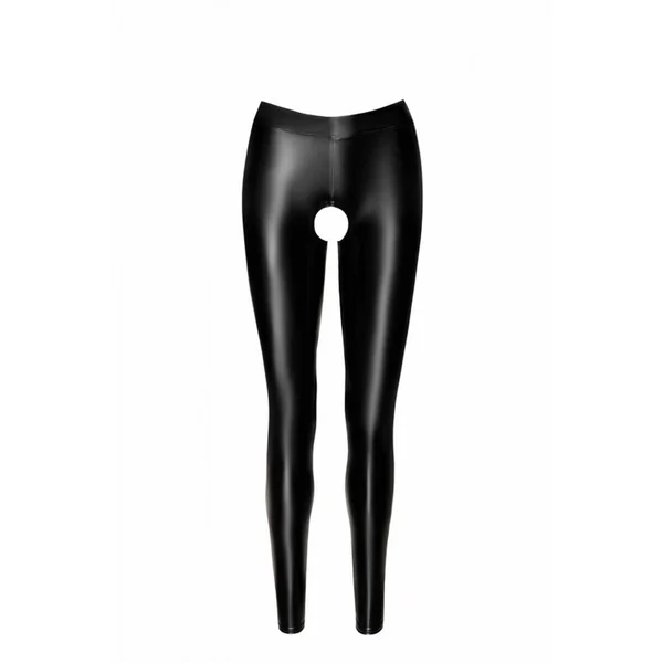 Leggings taboo ouvert - Noir Obsessive