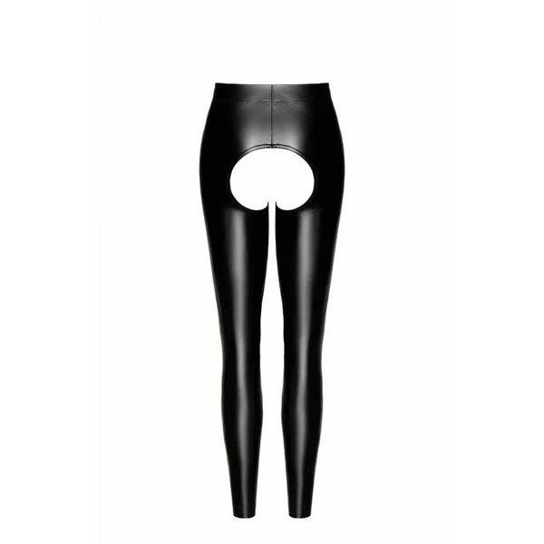Leggings taboo ouvert - Noir Obsessive