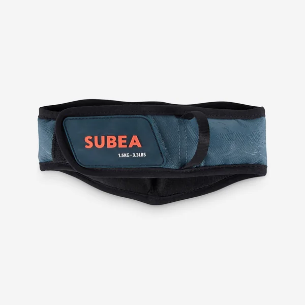 Lest de cou d'apnée freediving FRD500 plomb 1,5 Kg