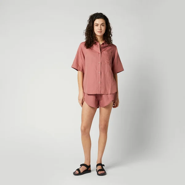 Linen Shirt Women Mystic