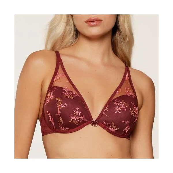 LingaDore Beautiful Bordeaux port soutien-gorge rembourré