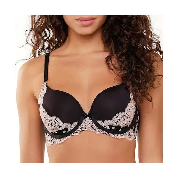 LingaDore black and cream noir soutien-gorge rembourré