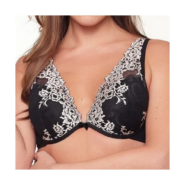 LingaDore Black & Sand noir/ivoire soutien-gorge rembourré