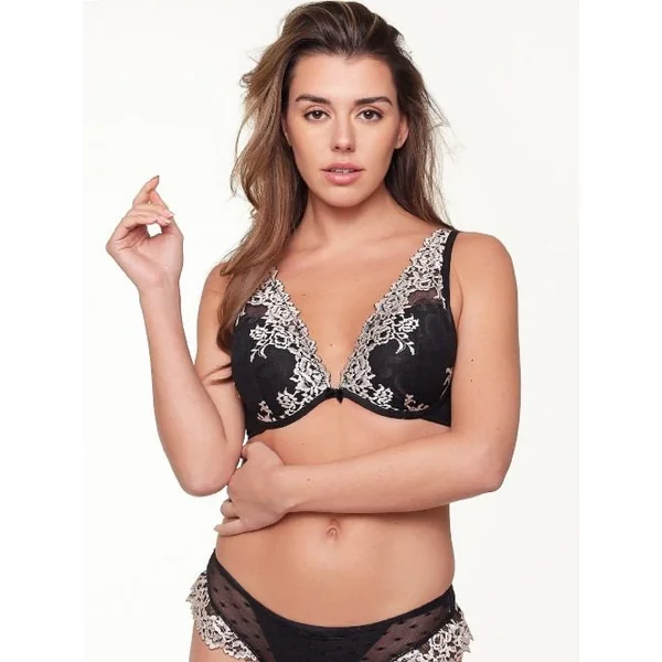 LingaDore Black & Sand noir/ivoire soutien-gorge rembourré
