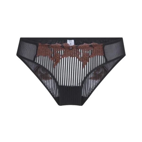 LingaDore Caviar Raisin noir/brun slip