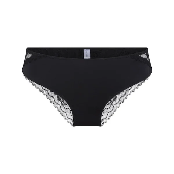LingaDore Depths of black lingerie noir slip