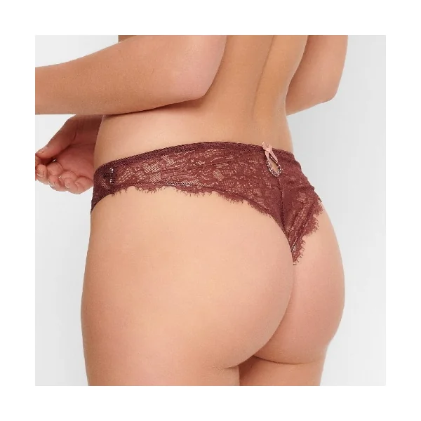 LingaDore Giraffe marron/print culotte string