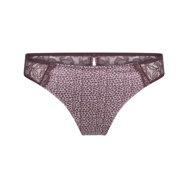 LingaDore Giraffe marron/print culotte string