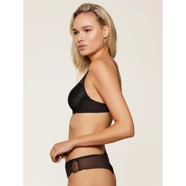 LingaDore Golden Glamour noir soutien-gorge rembourré