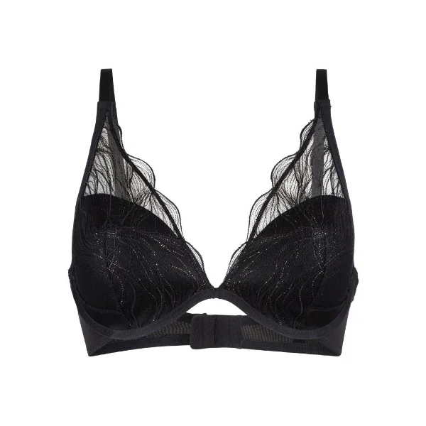 LingaDore Golden Glamour noir soutien-gorge rembourré