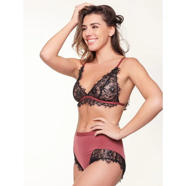 LingaDore Love Black Ruby noir/rouge haut slip