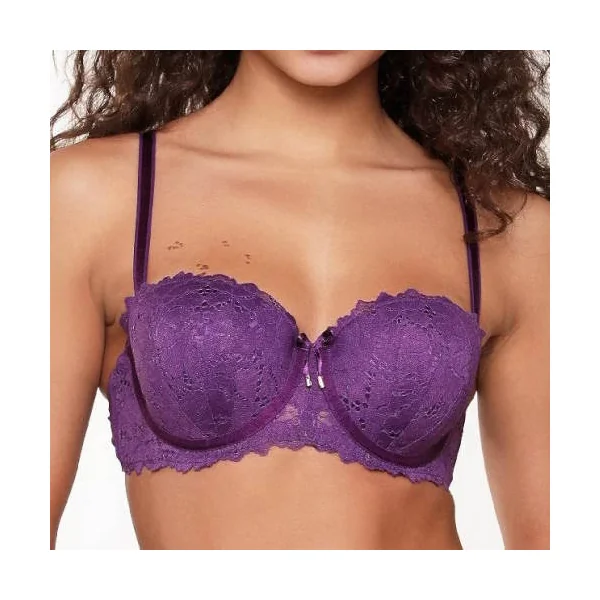 LingaDore Majesty purple violet soutien-gorge rembourré