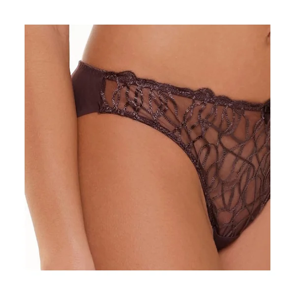 LingaDore Pepper marron slip