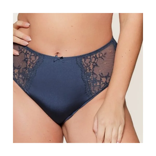 LingaDore Quotidien Basic bleu marine haut slip