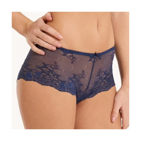 LingaDore Quotidien Basic bleu marine shortie