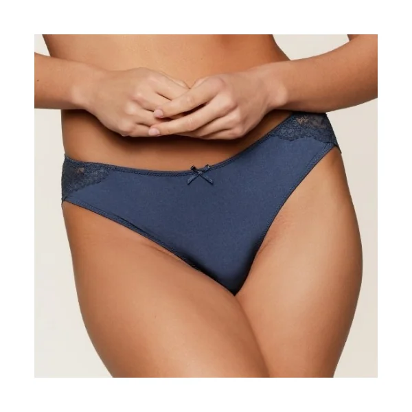 LingaDore Quotidien Basic bleu marine slip