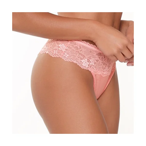 LingaDore Quotidien Basic corail culotte string