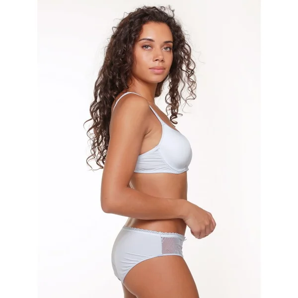 LingaDore Quotidien Basic illusion blue slip