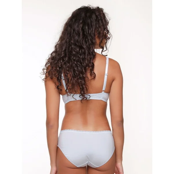 LingaDore Quotidien Basic illusion blue slip