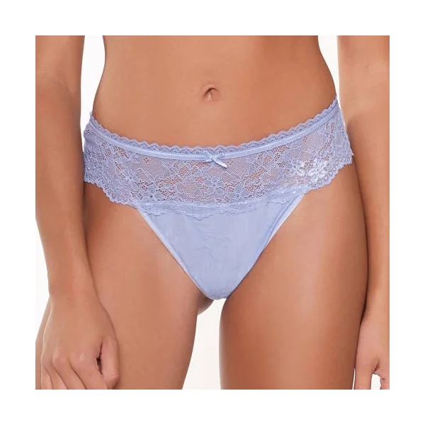 LingaDore Quotidien Basic misty blue culotte string