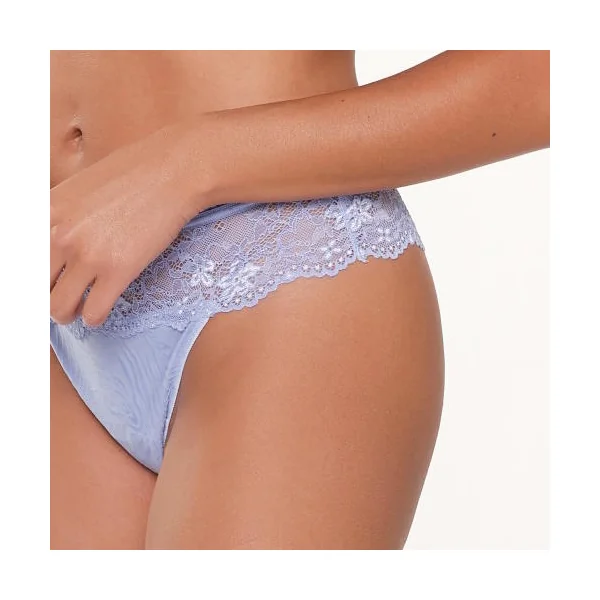 LingaDore Quotidien Basic misty blue culotte string