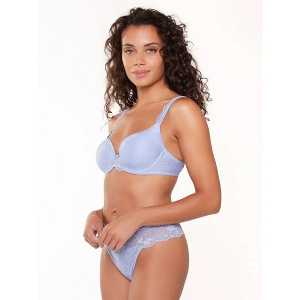 LingaDore Quotidien Basic misty blue culotte string
