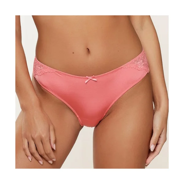 LingaDore Quotidien Basic spiced coral slip