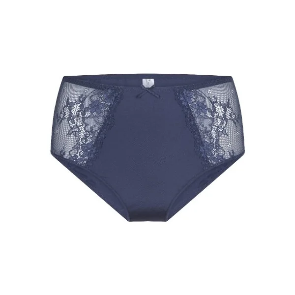 LingaDore Quotidien Maxi Slip bleu marine haut slip
