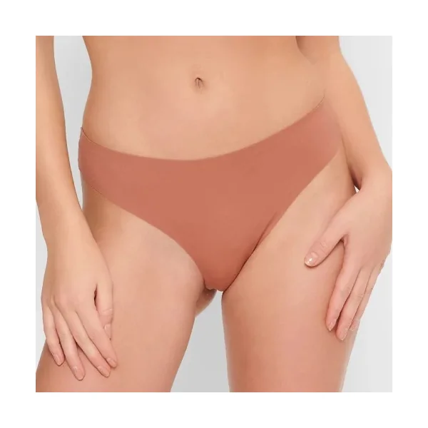LingaDore Quotidien Soft Sensation cuir brun culotte string