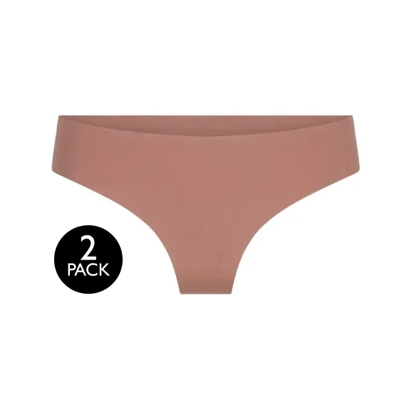 LingaDore Quotidien Soft Sensation cuir brun culotte string