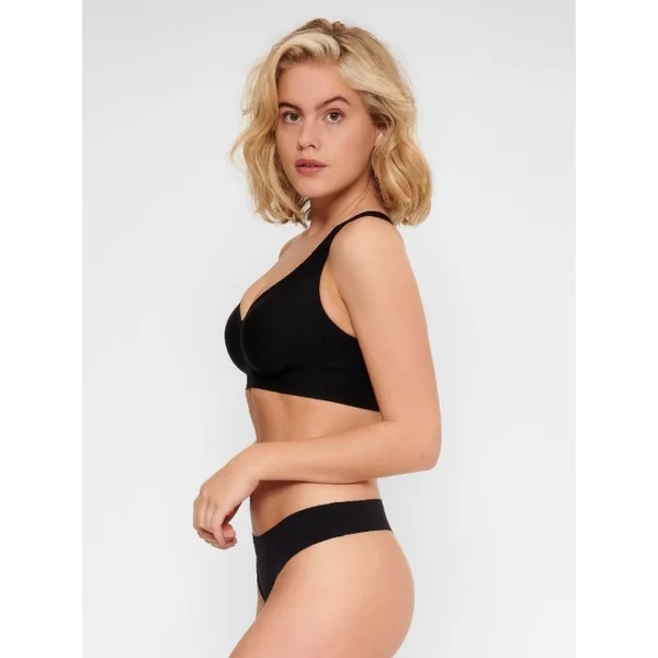 LingaDore Quotidien Soft Sensation noir culotte string
