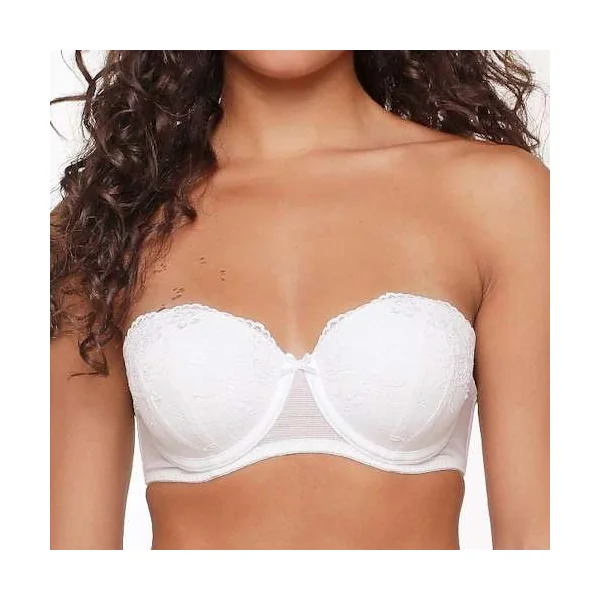 LingaDore Quotidien Strapless ivoire soutien-gorge rembourré