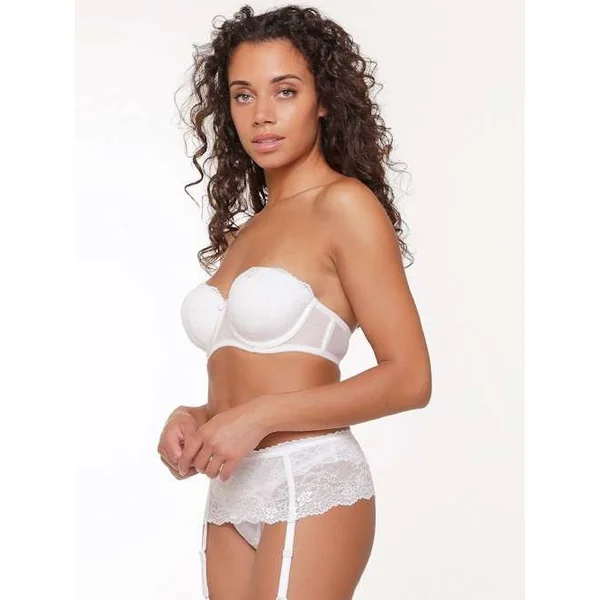 LingaDore Quotidien Strapless ivoire soutien-gorge rembourré
