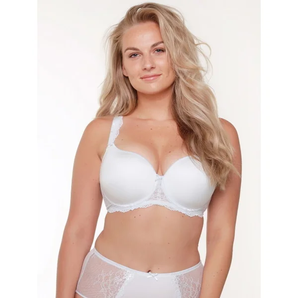 LingaDore Quotidien Uni Fit Plus Bra illusion blue soutien-gorge rembourré