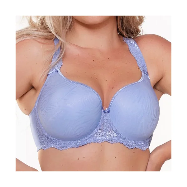 LingaDore Quotidien Uni Fit Plus Bra misty blue soutien-gorge rembourré