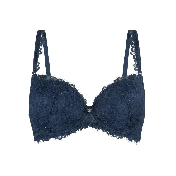 LingaDore Sparkling Blue bleu marine soutien-gorge rembourré