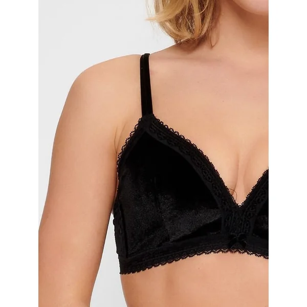 LingaDore Velvet noir soutien-gorge rembourré
