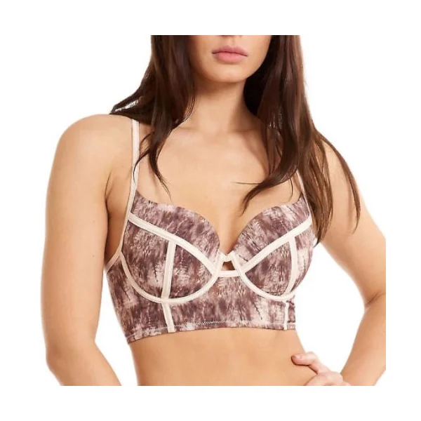 LingaDore Wild Romance marron/rose soutien-gorge rembourré