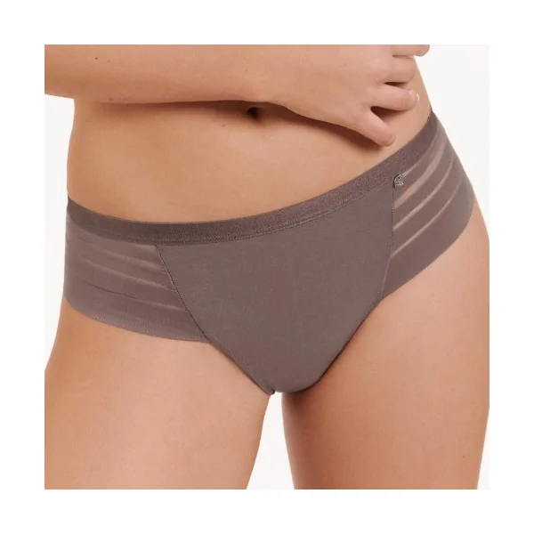 Lisca Alegra taupe slip brésilien