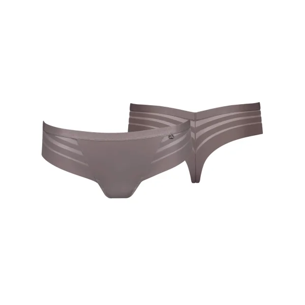 Lisca Alegra taupe slip brésilien