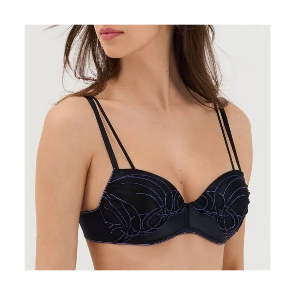 Lisca Amaze noir soutien-gorge rembourré
