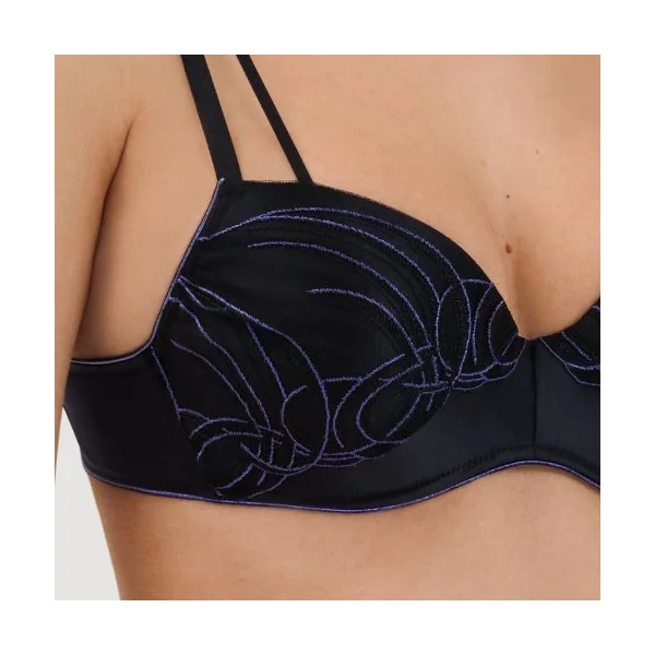 Lisca Amaze noir soutien-gorge rembourré
