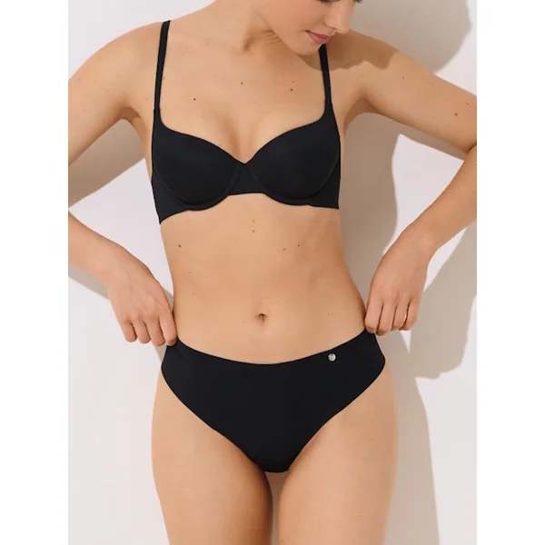 Lisca Bella noir culotte string