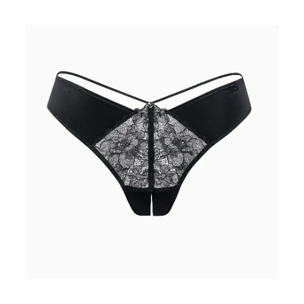 Lisca Destiny noir slip brésilien