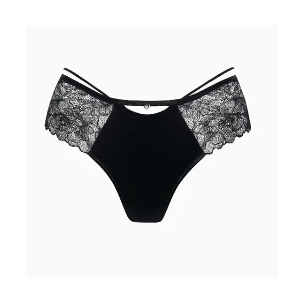 Lisca Destiny noir slip brésilien