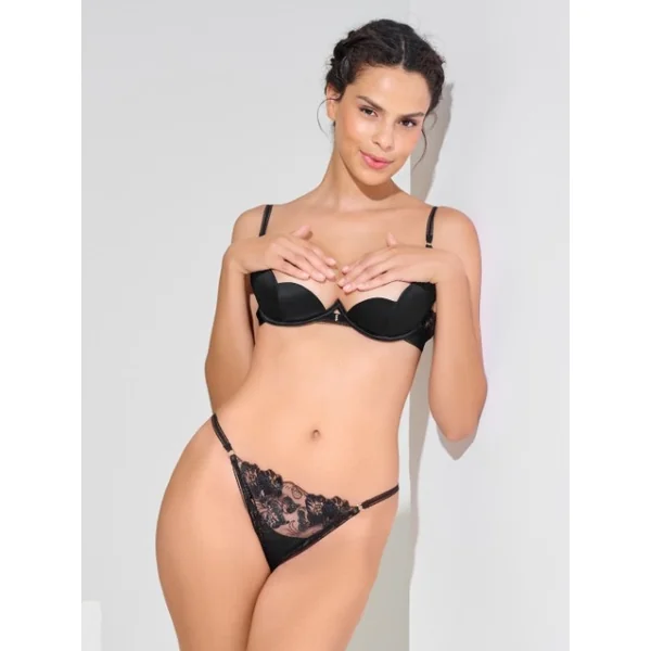 Lisca Eminence noir soutien-gorge rembourré