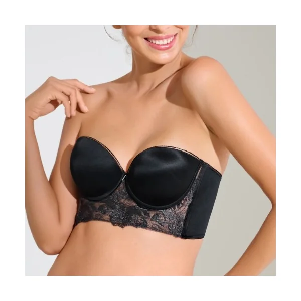 Lisca Eminence noir soutien-gorge rembourré