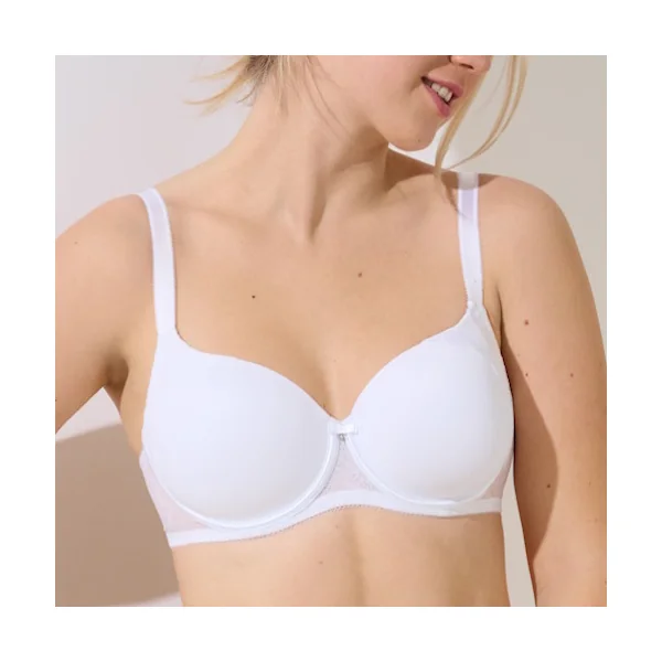 Lisca Evelyn blanc soutien-gorge rembourré
