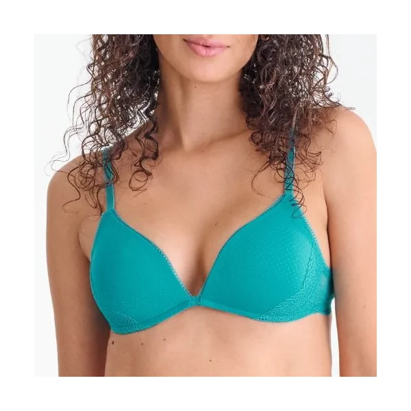 Lisca Fresh bleu soutien-gorge sans armatures en dentelle