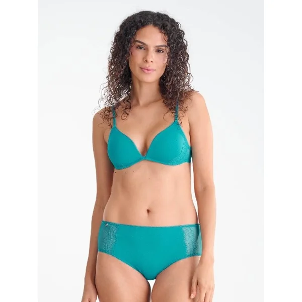 Lisca Fresh bleu soutien-gorge sans armatures en dentelle
